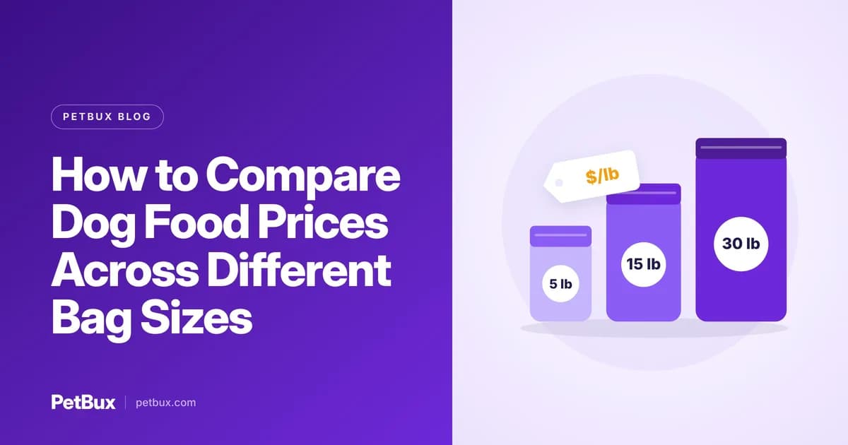 How to Compare Dog Food Prices Across Different Bag Sizes