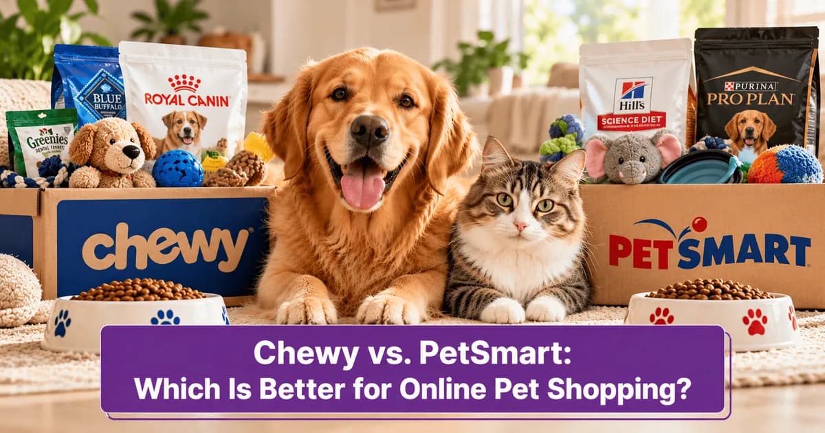 Chewy vs. PetSmart: Which Is Better for Online Pet Shopping?