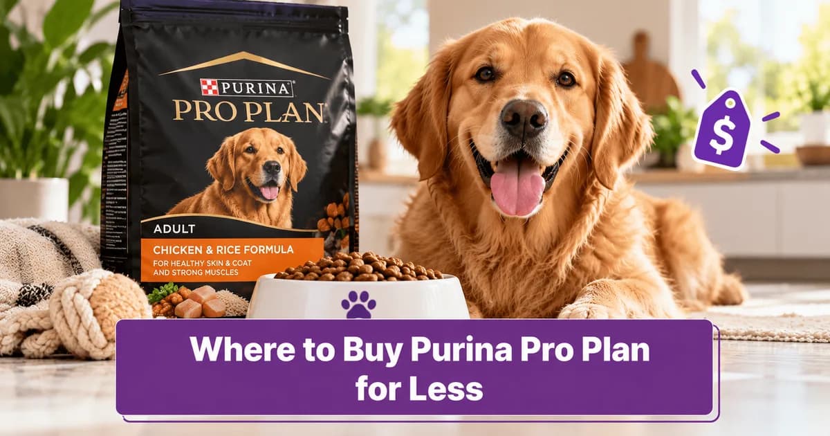 Where to Buy Purina Pro Plan for Less