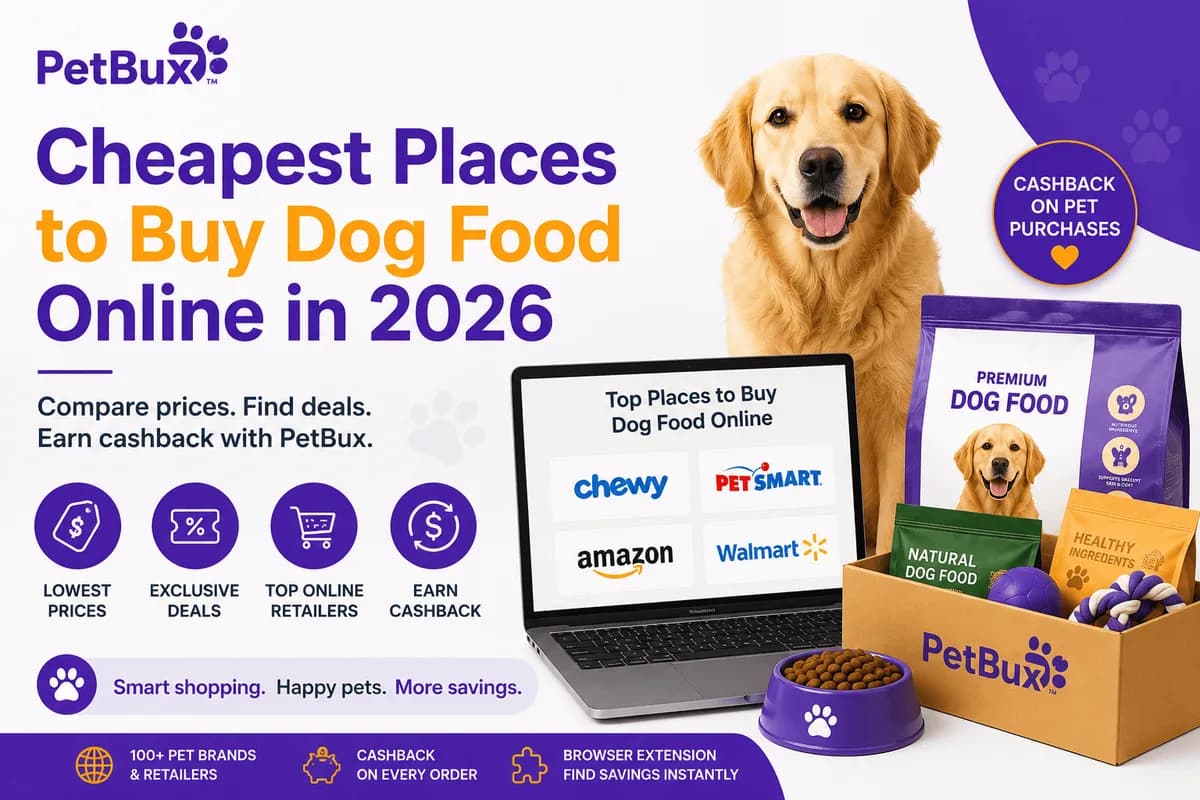 Cheapest Places to Buy Dog Food Online in 2026