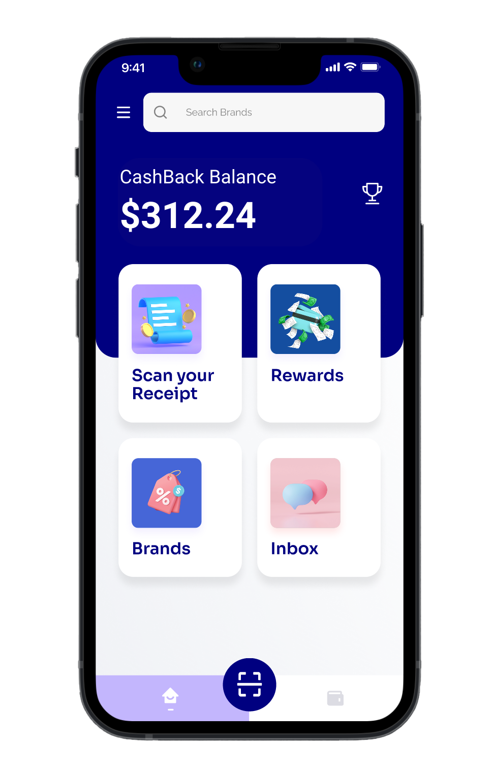 CashBack Balance $312.24